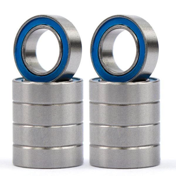 ACEKEEPS 10pcs RC Ball Bearings 6x10x3mm MR106-2RS Bearings for 1/10 1/7 1/8 Arrma Traxxas HSP Tamiya RC Car (6x10x3mm)