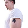 Thug Ink Temporary Tattoos - Volume III - 8 Temporary Tattoos ~ Face Tattoos ~ Money Bag, Compass, Alien Head, etc~ Thug Life ~ Fake Tattoos ~ Water-transfer Tattoos