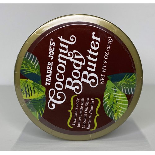 Trader Joe's Coconut Body Butter 8 oz
