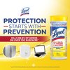 Lysol Disinfectant Wipes, Multi-Surface Antibacterial Cleaning Wipes, For Disinfecting and Cleaning, Lemon and Lime Blossom, 35 Count (Pack of 3)