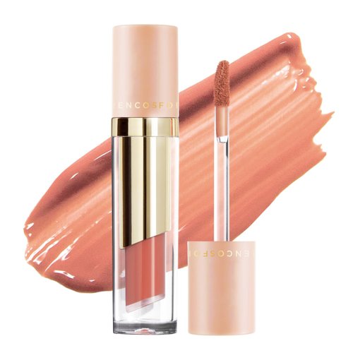 FORENCOS Long Lasting Waterproof Lip Stain Liquid Lipstick, Velvet Matte, Longwear, High Pigmentation, Tattoo Lips, Weightless, Smudge-proof, Non-Sticky, Korean Lip Tint Stain Makeup (22 Fuzz)