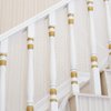 Banister Guard for Baby - 10ft x 3ft, Child Safety Net, Stair Railing Proof Mesh for Kids, Toys, Pets - White