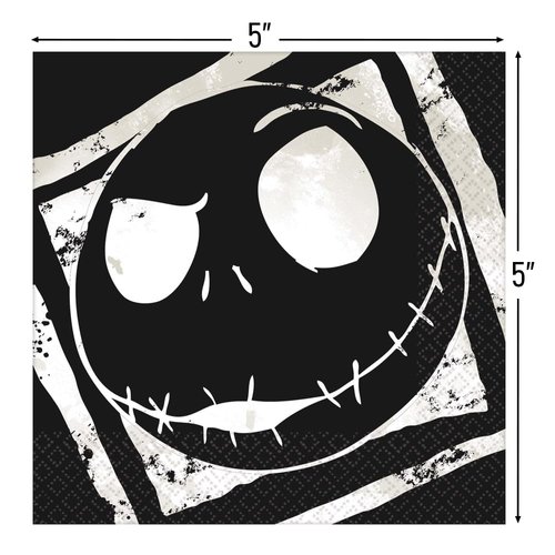 The Nightmare Before Christmas Beverage Napkins 16ct