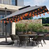 Consummate 100 Feet Orange Pennant Banners Flags String Hanging Triangle Bunting Flags for Grand Opening,Kids Birthday,Party Decorations,60 PCS