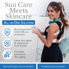 Clear Face Sunscreen SPF 45, Oil Free Sunscreen & Light Moisturizer with Zinc Oxide, Broad Spectrum Sunblock, Water Resistant and Non-Greasy, 4oz