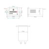 DC 6-80V Mechanical Hour Meter - AIMILAR Hourmeter for Diesel Engine Generator Boat Motorcross Motor Truck Tractor