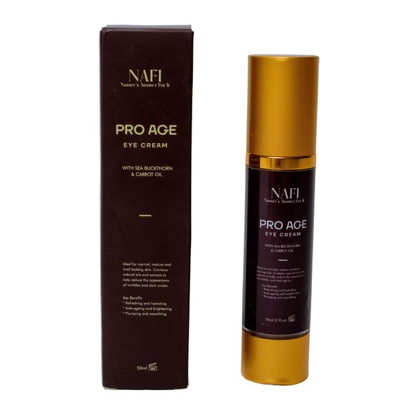NATURE'S ANSWER FOR IT Pro Age Eye Cream With Sea Buckthorn & Carrot oil, 50ml