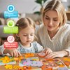 AuntyFey Wooden Puzzle for Toddler 1-3, 9 Pcs Toddler Puzzle Ages 2-4, Baby Animal Puzzle for Toddler, Montessori Puzzles Toys for 1 2 3 Year Old Boy Girl, Learning Educational Puzzle Toy(9 Pcs)