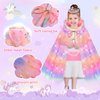 YAOOBEY Princess Dress Up Clothes for Girls 4-6,Unicorn Princess Easter Costumes Toys for Girls 3 4 5 6 7 Year Old Christmas Birthday Gifts