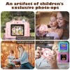 Colodou Kids Selfie Camera,Christmas Birthday Gifts for Boys Age 3-9,HD Digital Video Cameras for Toddler,Toy for 3 4 5 6 7 9 Year Old Teens with 32GB SD Card,Kids Toys Gifts for Birthday (Pink)