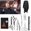 Hair Cutting Scissors Hair Shears Set, Fozirut Professional Barber Shears Hair Scissors Thinning Shears Kit, Tijeras para Cortar Cabello Salon Haircut Scissors Bang Trimming Shears to Cut Hair