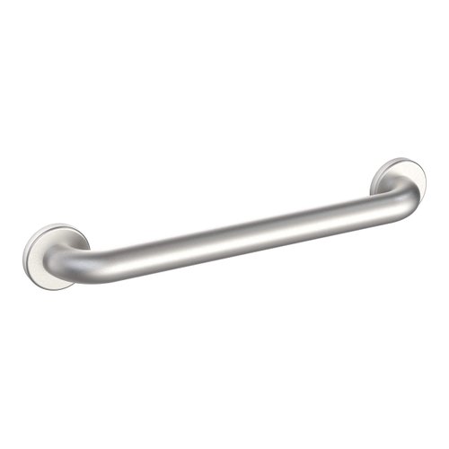 WingIts WGB6SS12 STANDARD Grab Bar, Concealed Mount, Satin Stainless Steel, 12-Inch Length by 1.50-Inch Diameter