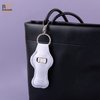 RP Remarkable Power, 10 Pack Sublimation Blanks Chapstick Holder Keychain for Lip Balm Holder White