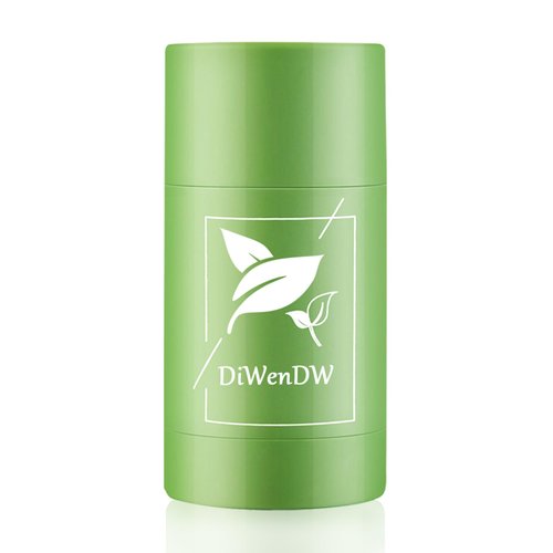 DWDiWen Green Tea Deep Cleanse Face Mask Stick,Moisturizing Oil Control Green Mud Clay Mask Stick for Face