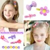 Raykeeplus 35 PCS Hair Clips, Girls Hair Accessories, Cute Candy Color Set, Hair Pin, Barrettes for Girls, Kids Hair Clips for Styling