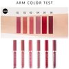Lipstick Matte Lipstick Liquid Makeup Set, 6Pcs Long-Lasting Wear Non-Stick Cup Not Fade Waterproof Velvet Lip Gloss Kit, Lip Makeup Gift Sets for Girls and Women Dark Colors