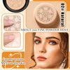 Mushroom Head Air Cushion CC Cream Foundation Makeup,Moisturizing BB Cream Face Makeup Liquid Foundation,Long Lasting Full Coverage Concealer Cushion Foundation for All Skin Types（Natural）