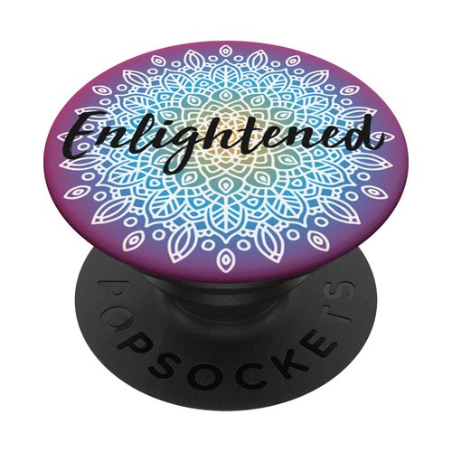 Enlightened Pop Phone Grip for Smartphones & Tablets PopSockets Grip and Stand for Phones and Tablets