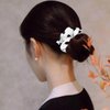 6 Pack Cow Print Hair Band for Women, Non-Slip Elastic Hair Tie Ropes for Ponytail Holder Cows Hair Scrunchies Accessories for Curly Straight Thick Thin Fine Hair