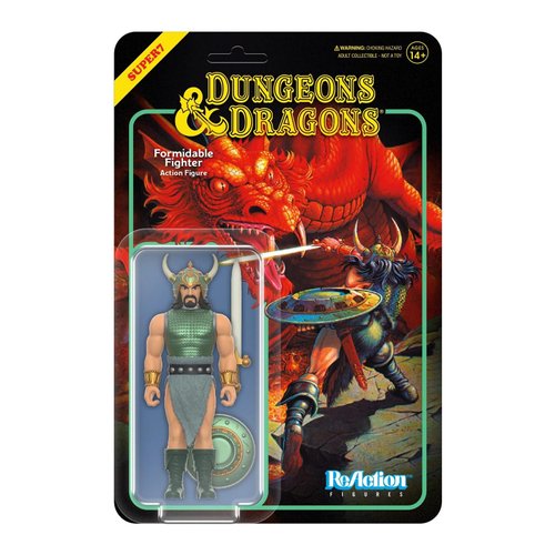 Super7 Formidable Fighte Dungeons & Dragons Reaction Action Figure