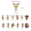 Cowboy Birthday Party Decorations, Western Cowboy Theme Happy Birthday Banner Latex Balloons Cake Cupcake Toppers for Boys Kids Birthday Rodeo Horse Racing Cow Pony Theme Party Supplies