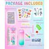 Tonberless Decorate Your Own Water Bottle Kits for Girls Age 4-6-8-10, Mermaid Toys Painting Crafts, Christmas Stocking Stuffers Birthday Gifts for Teen Girls 5 7 9 Years Old