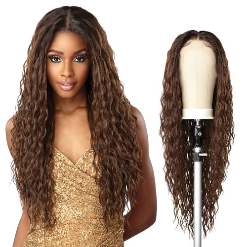 Sensationnel Butta Synthetic HD Lace Wig - UNIT 28 (Color:BALAYAGE MOCHA)
