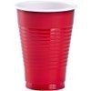 Party Dimensions 20 Count Plastic Cups, 12-Ounce, Red