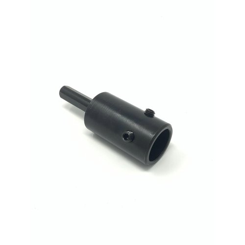 3/8" Drive Flat Round Chuck - Annular Cutter Bit Adapter Tool with 3/4" Female Shank fits Weldon - for Drill Press & Milling Machines