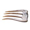 Marycrafts Buffalo Horn Hair Comb 4 Prongs Hair Fork Hair Pin Hair Accessories For Women