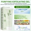 2 PCS Purifying Exfoliating Gel, 2024 New Exfoliating Gel, Exfoliating Scrub, Moisturizing Cleanses Skin Give,Deep Cleansing Face and Body Exfoliating Scrub Gel for Various Skin Types