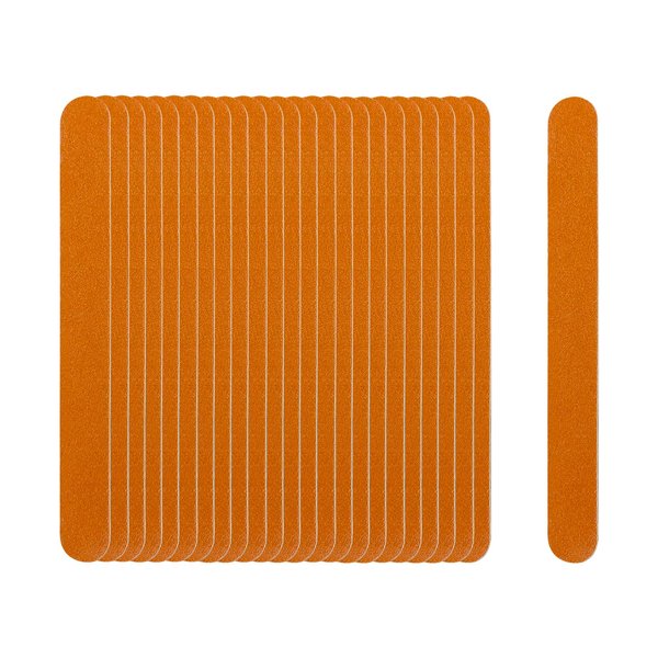 LNAUJS 24 Pack Nail File, Wooden Emery Board Nail File for Nature Nail, Dual Sided Manicure Tool Set, Compact Emery Boards, 7 Inches