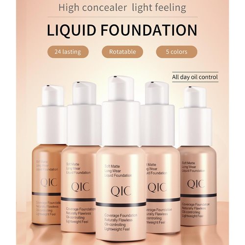 Nekoogirl Foundation,Matte Foundation Concealer Full Coverage,Oil-Control &Waterproof Foundation Makeup For Women. (#103, 30ml)