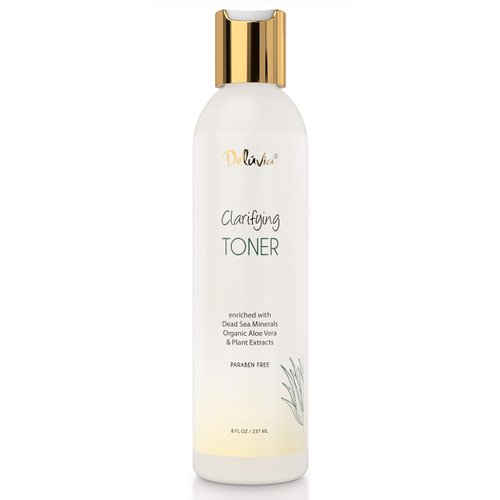 Deluvia Clarifying Toner for Face, Hydrating Face Toner for Sensitive, Dry, Aging Skin. Facial Toner & Pore Cleanser for Face, Alcohol Free Toner, Face Toner for Women & Men. Skincare Hydrating Toner.