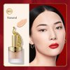 ZEESEA [Palace Identity] Full Coverage Liquid Foundation Nourishing Skin Long-lasting Lightweight Makeup，Chinese Phoenix (W02# Porcelain)
