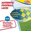 Wahu 100% Waterproof Beach Football with Real Laces for in and Out of Water Play, 9" Outdoor Football for Pool and Beach Games, Teal