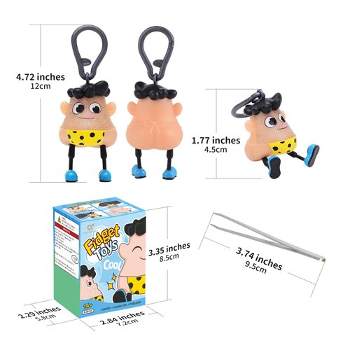 Polka Fun Hair Pulling Fidget Toys,Trichotillomania Pop Fidget Toys,Gag Novelty, Stress Relief Toy Hair Pulling,Anti Anxiety Toys and Venting Novelty Toys for Kids Classroom Birthday Party Favors