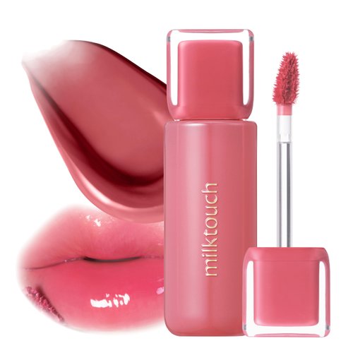 MILKTOUCH Jelly Fit Tinted Glow Tint - Hydrating Lip Balm with Moisturizing Color, Long-Lasting Gloss, Lightweight Formula, Radiant Shine, Perfect for Daily Wear, Cruelty-Free 04 Mute-Ficial Plum