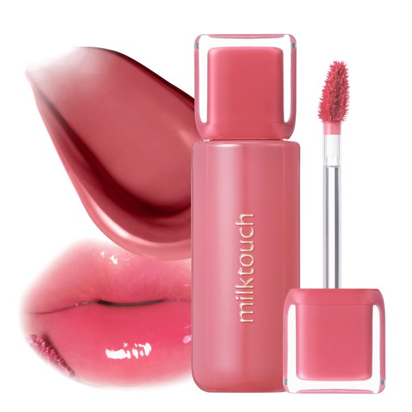 MILKTOUCH Jelly Fit Tinted Glow Tint - Hydrating Lip Balm with Moisturizing Color, Long-Lasting Gloss, Lightweight Formula, Radiant Shine, Perfect for Daily Wear, Cruelty-Free 04 Mute-Ficial Plum