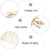 ZBJBinCH Bridal Hair Comb, The Latest Style Bridal Hair Accessories Is A Wedding Necessities, Pearl Hair Accessories for The Bride and Her Bridesmaids (Gold)
