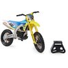 Supercross, Authentic Adam Enticknap 1:10 Scale Collector Die-Cast Toy Motorcycle Replica with Race Stand, for Collectors and Kids Age 5 and Up