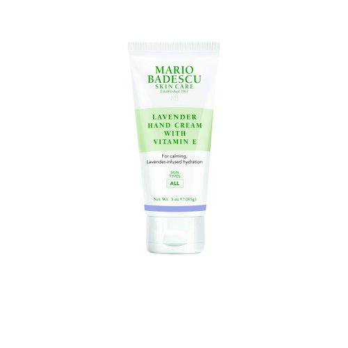 Mario Badescu Lavender Hand Cream with Vitamin E for Men and Women, Non-Greasy, Light and Fast-Absorbing Hand Cream for Dry Cracked Hands, Ideal for All Skin Types, 3 Oz