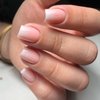 AddFavor Press on Nails Short Square 120pcs Fake Nails Short Nails Ombre Press on Square False Nail Medium Pink White Gradient Acrylic Nails with Design for Women Girls