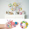 FOPINOA Foam Easter Crafts, 8 Sets Easter Craft Kits Foam Stickers Easter Foam Crafts DIY Foam Easter Stickers Arts and Crafts for Kids Holiday Activities Easter Day Party Supplies Home Decoration