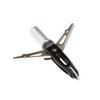 NEW ARCHERY PRODUCTS Killzone Crossbow 2 Blade Rear-Deploying 100 Grain Cut-On-Contact Tip Mechanical Broadheads with 2" Cutting Diameter & Spring-Clip Design - 3 Pack
