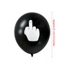 DS. DISTINCTIVE STYLE Middle Finger Balloons 12 Inch Latex Balloons Set of 12 Party Balloons Funny Birthday Decorations for Men and Women
