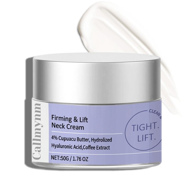 TYAYW Neck Firming Cream, Tighten and Lift Neck Cream for Firming Sagging Skin, Anti-Aging Pure Neck Cream-Chest, Neck & Face Moisturizer, Christmas Gift for Woman, Mom, Girlfriend, Wife 1.76 Floz