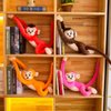 Pgsnhxj Hanging Monkey Stuffed Animals 24" Monkey Plush Toy Stuffed Monkey Christmas Birthday Gift for Kids