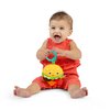 Bright Starts Say Cheeseburger On The Go Teether Activity and Stroller Toy, Baby Teething Toy, BPA Free, Unisex, 3 Months+