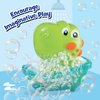 HAP-P-KID Dinosaur Bath Bubble Maker, Automatic Dino Bubbles Blower, Bathtub Shower Machine Toys, Birthday Party Time Gifts for 12 18 24 Months, 1 2 3 4 5 Years Old Boys Girls Preschool Toddlers Baby